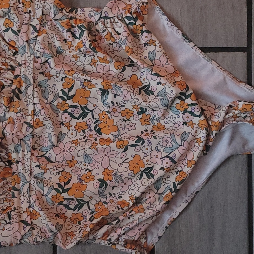 NWOT Cupshe 1 Piece Floral Print Size XXL Firm - Picture 4 of 7